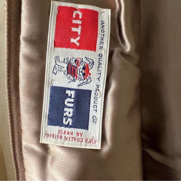 Vintage rabbit fur jacket - Picture 4 of 5